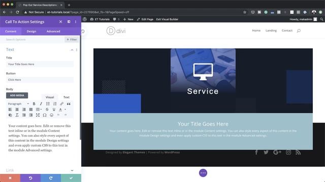 Creating Pop Out Service Descriptions on Hover with Divi смотреть онлайн