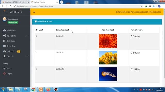 Aplikasi E-Voting Berbasis Web + Fitur Realtime Quick Count смотреть онлайн