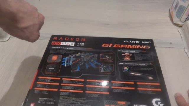 Обзор Видеокарта GIGABYTE  RX 480 1290Mhz  4096Mb 7000Mhz 256 Bit (GV-RX480G1 GAMING-4GD)