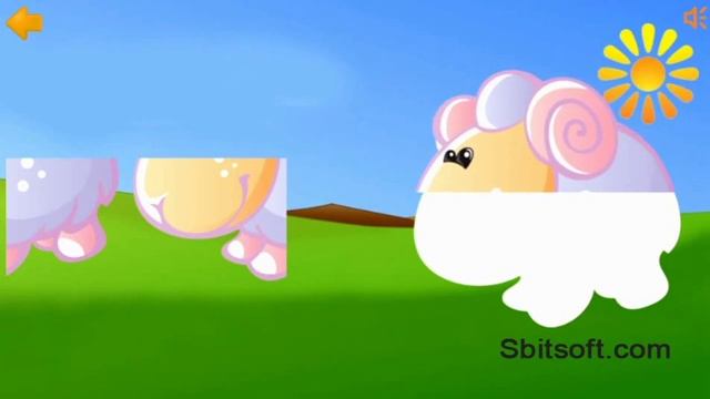 Puzzles about animals (Пазлы для детей: Веселые животные) смотреть онлайн