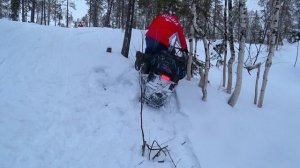 Снегоход Стелс Капитан покатушки