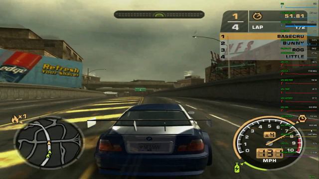 Need for Speed: Most Wanted | PCSX2 | 7900xtx Benchmark | Playstation 2 | PlayStation 2 Emulator смотреть онлайн
