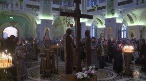 Вечерня с акафистом Страстям Христовым  (Пассия 4-я)