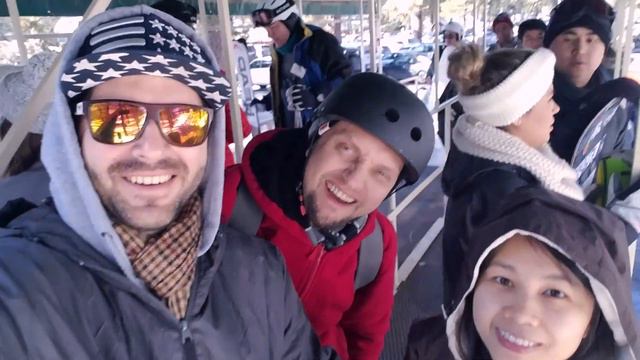 Первый раз на Сноуборде. Без инструктора.
Гора Большой Медведь Америка (Big Bear Mountain) смотреть онлайн
