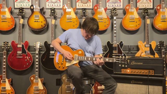 2017 Gibson 1959 Aged Les Paul Standard Reissue Music Zoo Roasted with Germino Classic 45 смотреть онлайн