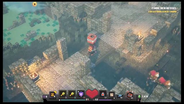 Minecraft Dungeons Ultimate Edition [PS4] #091 - Verdorbener Kessel [Abenteuer] смотреть онлайн