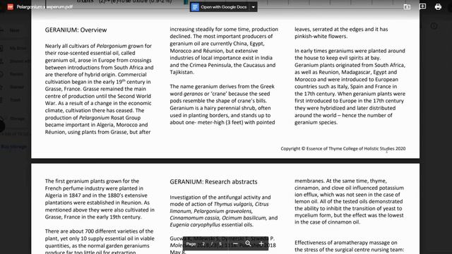 Introduction To Geranium Essential Oil