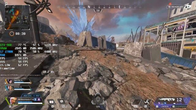 GTX 980 | Apex Legends | 1080p | Low, Medium and High Settings смотреть онлайн