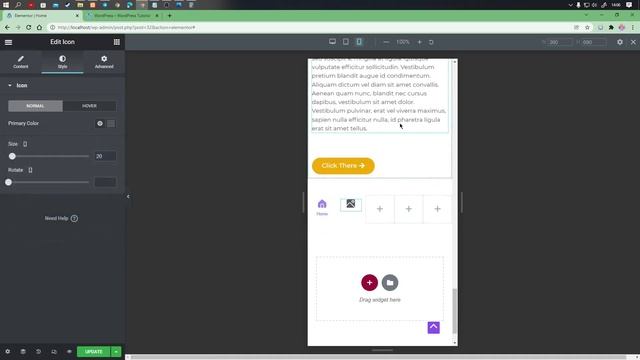TUTORIAL MEMBUAT MENU NAVIGASI MOBILE SEPERTI MOBILE APPS PAKAI ELEMENTOR DI WORDPRESS WEBSITE. смотреть онлайн