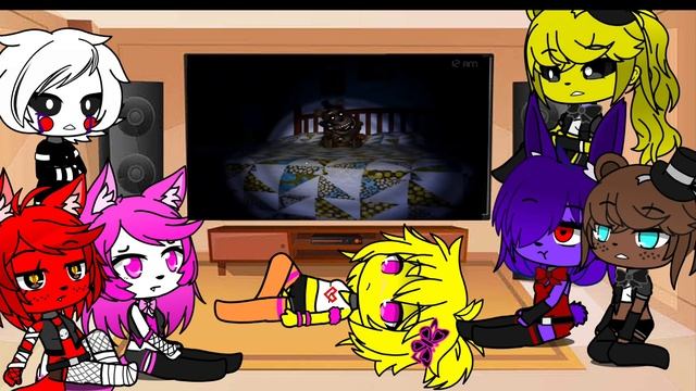 FNIA РЕАКЦИЯ НА СУМОЧКИНА ОБЗОР НА ФНАФ 4