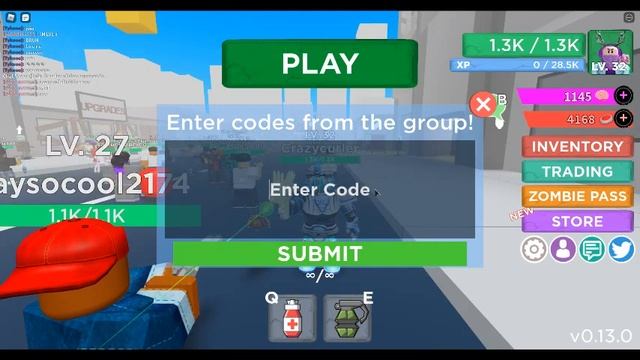 roblox codes [DUAL WIELD❗] Zombie Strike [BETA] смотреть онлайн