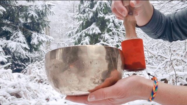 Поющие чаши Тибета, звук для медитации смотреть онлайн