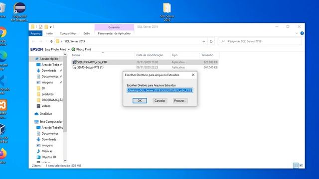 Como instalar o SQL Express Advanced Curso Completo de SQL Server 2019 2# Programando com Carlo смотреть онлайн