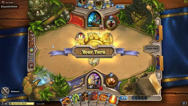 Hearthstone Discord Competition Match#5: Sirhurry vs Tamus смотреть онлайн