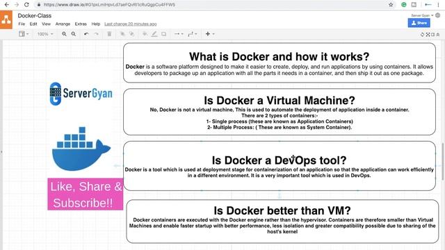 Docker Introduction | What is Docker? Is docker a VM? Is docker better than VM? смотреть онлайн