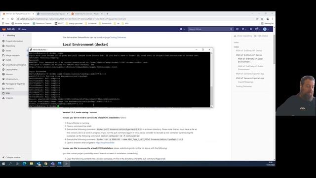 KNX IoT 3rd Party API server demo part 3- Install Docker смотреть онлайн