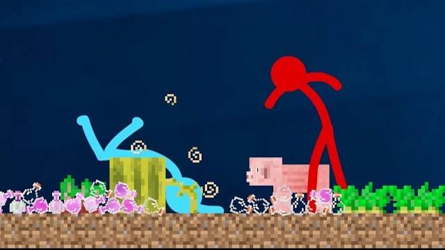 Potions - Animation vs. Minecraft Shorts Ep. 4 смотреть онлайн