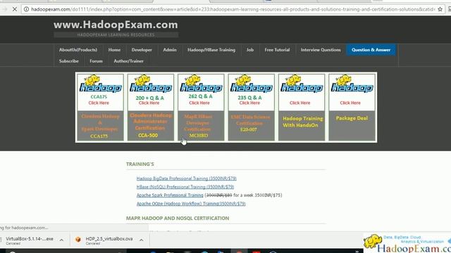 HDPCD : Hortonworks Sandbox Setup on Windows смотреть онлайн