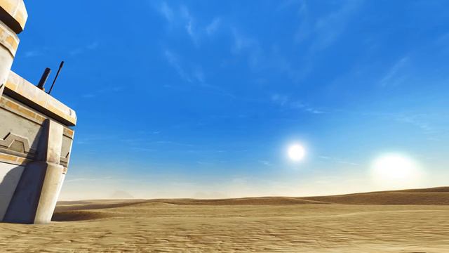Tatooine - Star Wars: The Old Republic |🎧 Ambient Soundscape 🎧| ASMR | Desert Planet