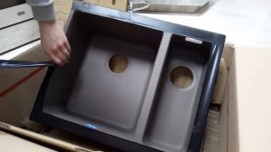 Обзор кухонной мойки Franke Kubus KBG 160 Фрагранит Шторм (125.0302.776)