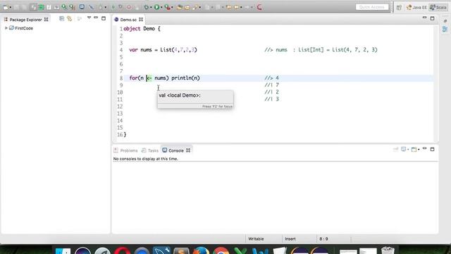 List and Lambda Expression in Scala смотреть онлайн