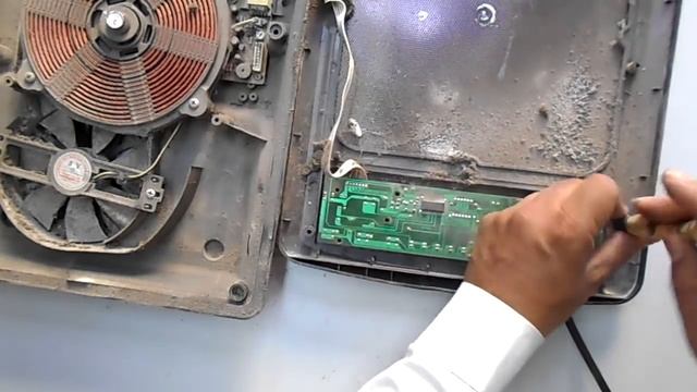 Repair Induction Cooktop Button Panel & Solve E0, E2,E5,E6 Error смотреть онлайн