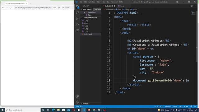 object property | What is an object property in JavaScript? смотреть онлайн