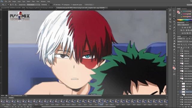 Tododeku moment on the bus | Todoroki Shouto x Midoriya Izuku смотреть онлайн