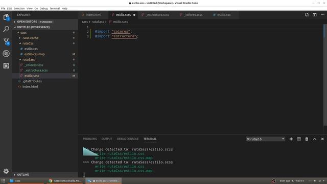 Curso de SASS? de 0 a 100 [05.- Ordenar nuestro codigo con import] смотреть онлайн