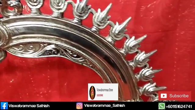 Durgai Amman Statue/Idol/Vigraham|Panchaloham/Bronze/Brass смотреть онлайн