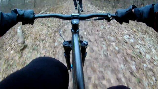 FREERIDE in the forest on MTB | Фрирайд на хардтейле смотреть онлайн