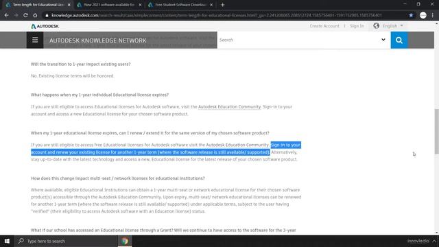 Autodesk Student License - 3 Years to 1 Year - Explained смотреть онлайн