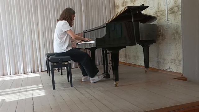 Сокольская А. 7 класс И. С. Бах "Ария из 3-й оркестровой сюиты Ре мажор" смотреть онлайн