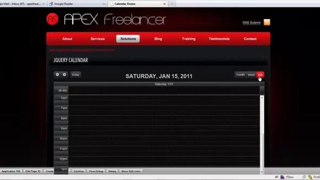 APEX Plugin - jQuery Full Calendar смотреть онлайн