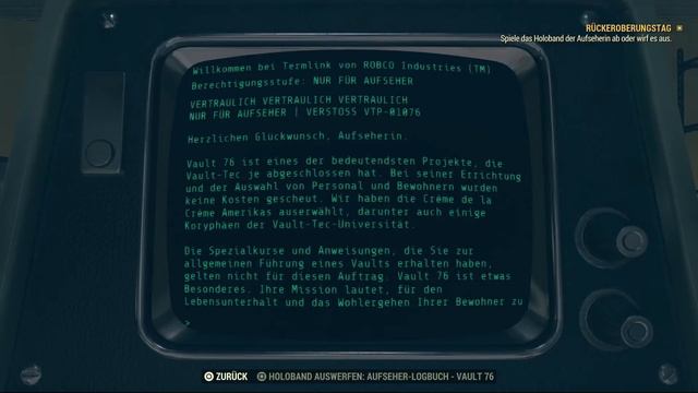 Die neue Hoffnung aus Vault 76 - Fallout Lore - Fallout 76 - LoreCore смотреть онлайн