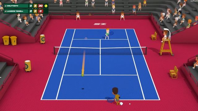 Super Tennis Blast - Male & Female Character Customization & Gameplay смотреть онлайн