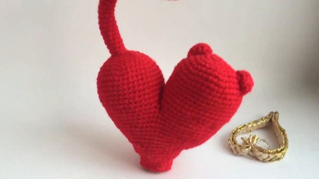 ?Кот-сердечко❤️ Вязаные мягкие игрушки. Вяжу на заказ? смотреть онлайн