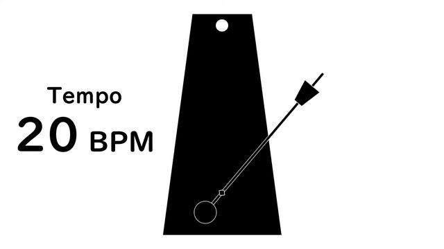 Metronome (Click) 20 BPM смотреть онлайн