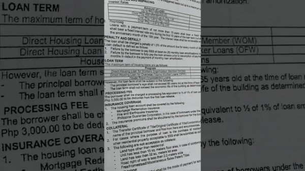 SSS DIRECT HOUSE REPAIR AND/OR HOME IMPROVEMENT LOAN FORMS ETC. M VIRAL VIDEOS MY HAPPINESS AND LOV