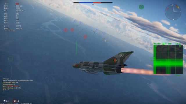 War Thunder - MiG-21bis SAU Stock Grind and Bonus Match! смотреть онлайн