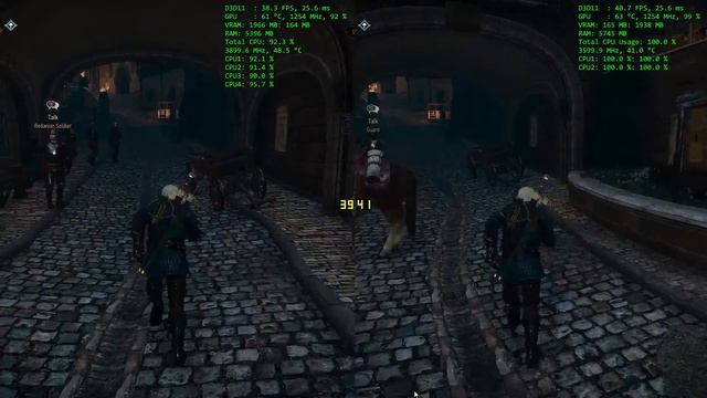 Phenom II x4 vs 2C4T Haswell + GTX770 - Witcher 3 смотреть онлайн