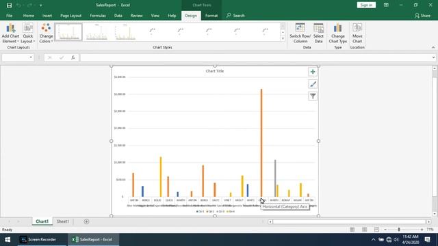 Create a chart from the selected range shortcut key in MS Excel смотреть онлайн