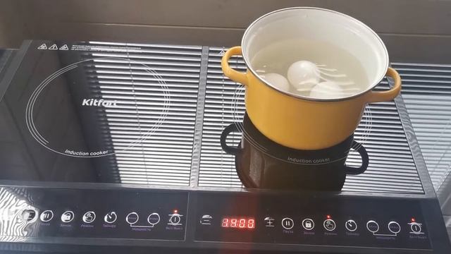 Обзор индукционной плиты Kitfort KT-122 #kitfort #китфорт #kitfortkt #kitfortKT122 #плитадлядачи