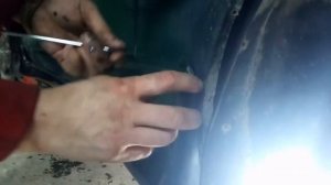 Установка пластикового порога на ВАЗ 21083