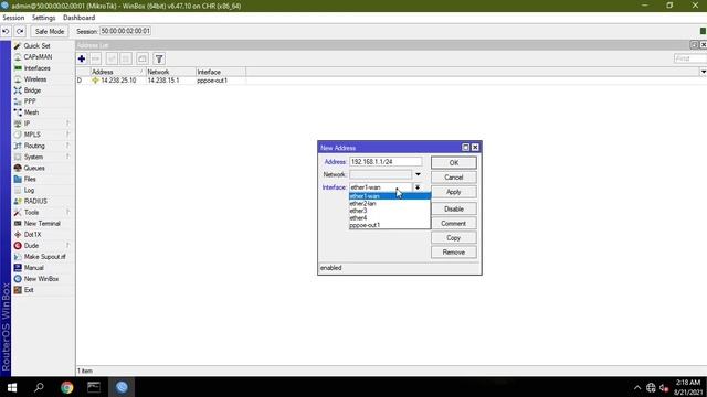 Mikrotik - Basic Configuration ( PPPoE, DHCP, NAT, IP LAN ) смотреть онлайн