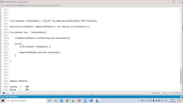 How do we can convert below list to a map in Salesforce смотреть онлайн