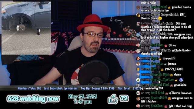 DSP Rants For Almost An Hour About His Stolen Car Tire