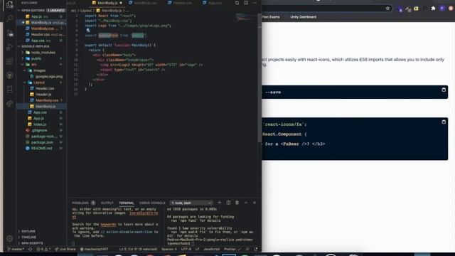 Google Clone in ReactJS - Coding Challenge #2 смотреть онлайн