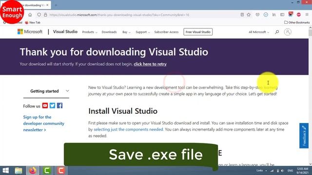 How to Install Microsoft Visual Studio in Windows 8.1, 10, 11? смотреть онлайн