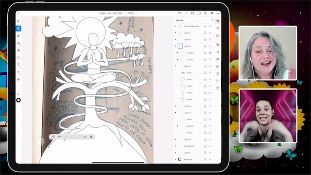 Exploring Gradients in Illustrator on the iPad with Jess Telmanik - 1 of 2 | Adobe Creative Cloud смотреть онлайн